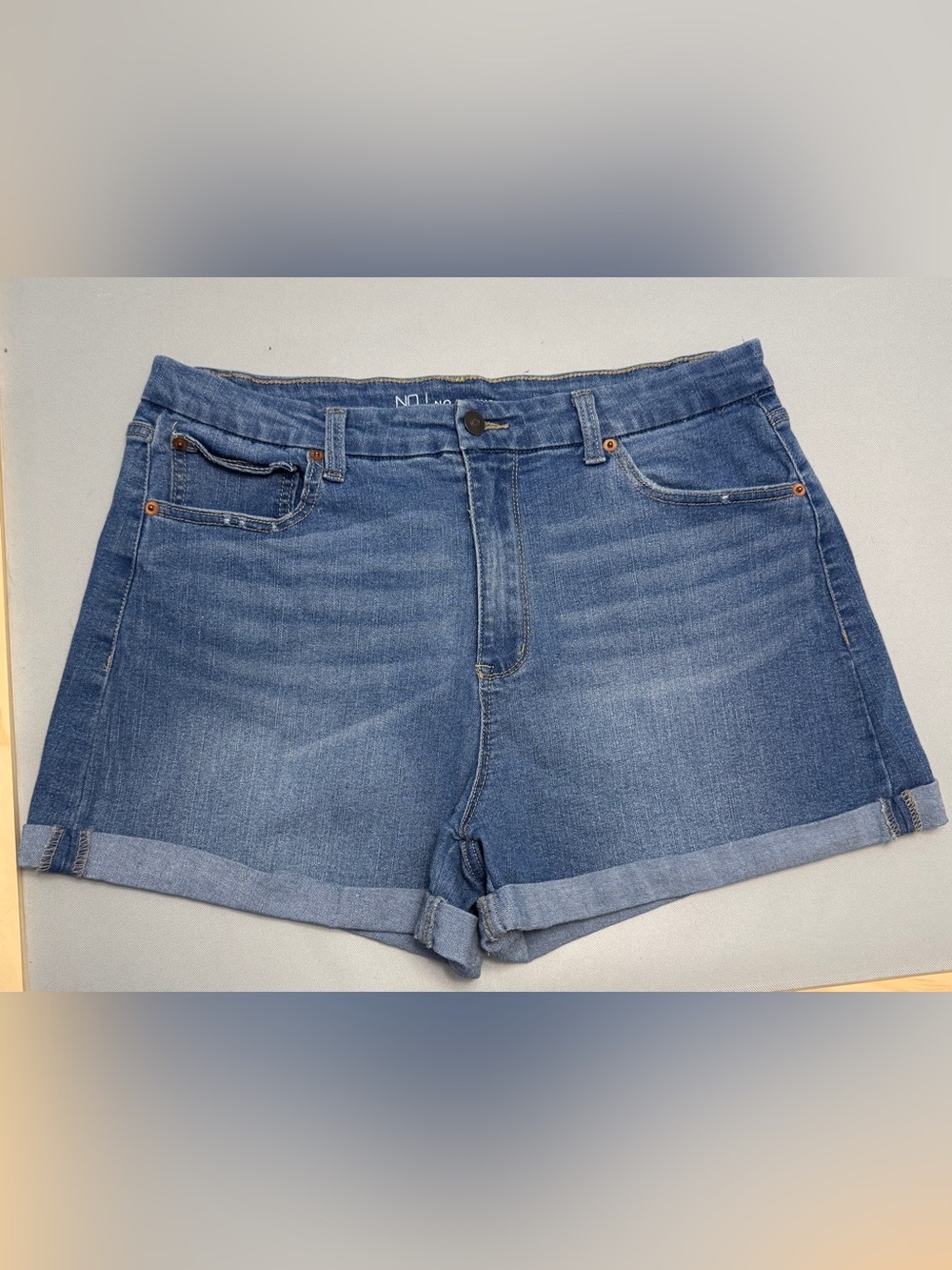 No Boundaries Light Blue Denim Jean Shorts